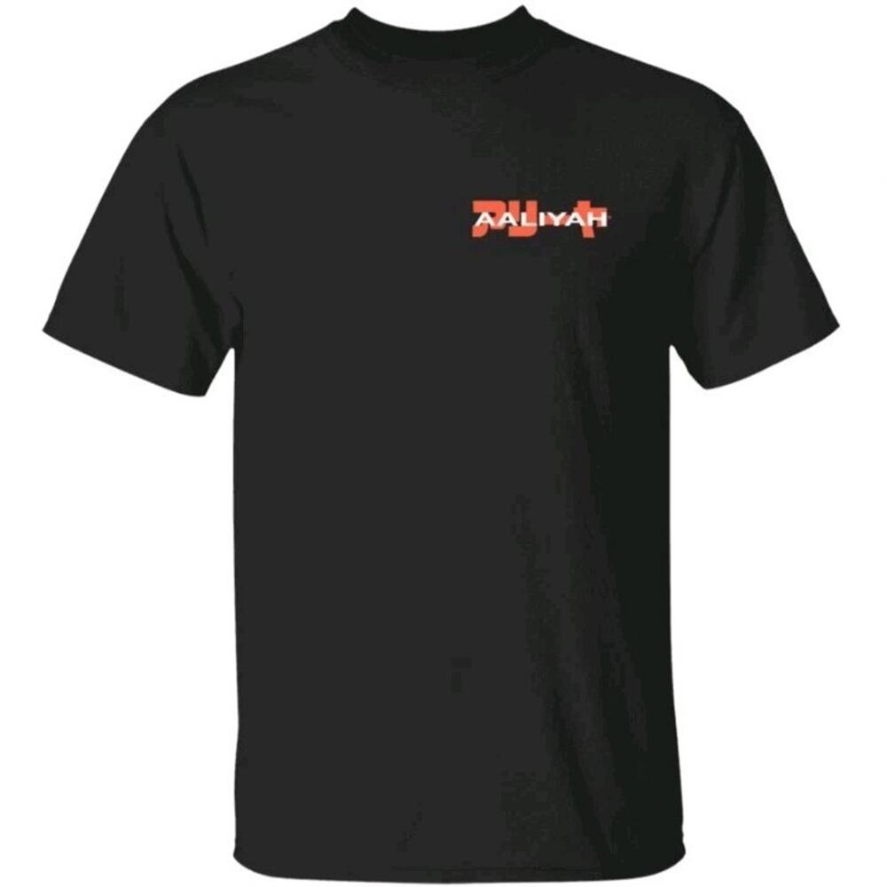 Aaliyah T-Shirt Ripple Junction Comic Cartoon Style Anime Black Red Tee S Small - Picture 2 of 6